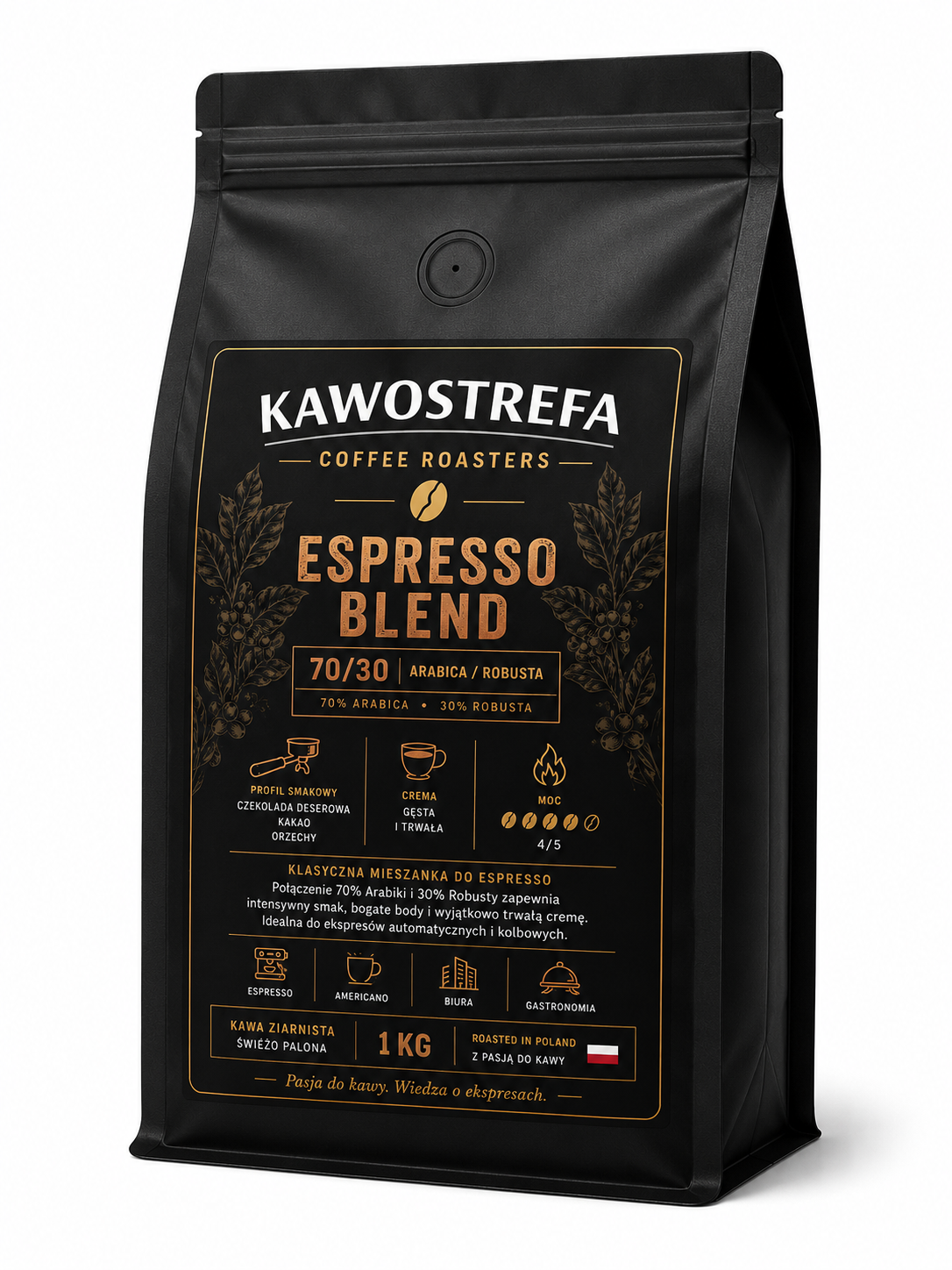KAWOSTREFA COFFEE ROASTERS – ESPRESSO BLEND 70/30