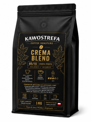 KAWOSTREFA COFFEE ROASTERS – CREMA BLEND 85/15