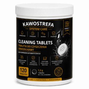 Tabletki do mycia obwodu kawy