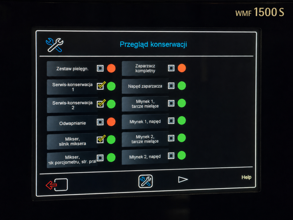 sewrwis ekspresów WMF